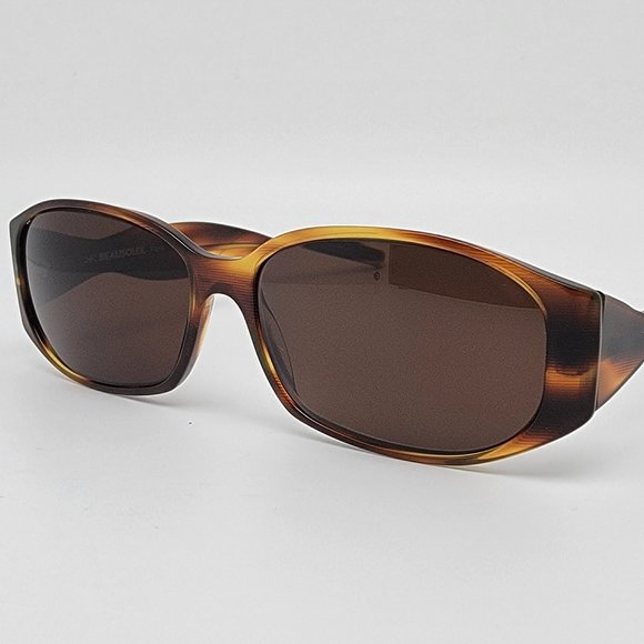 Beausoleil Paris Lunettes S345-283 Tortoise Glitter Sunglasses FRAME ONLY w Case main image 8
